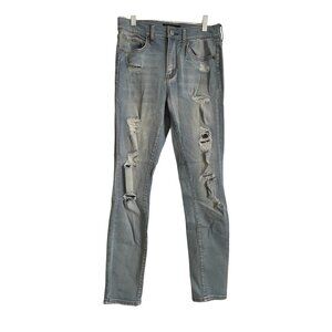 Aeropostale Distressed High Waisted Jegging - Size 6